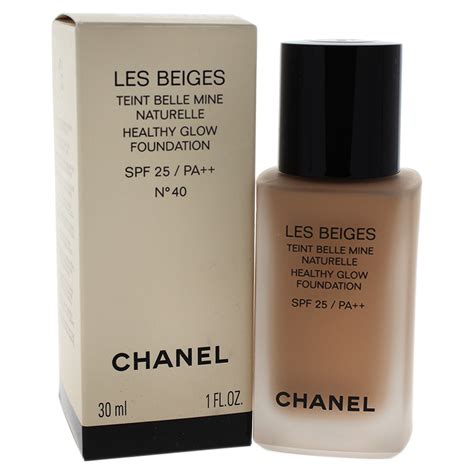 les beiges Chanel foundation